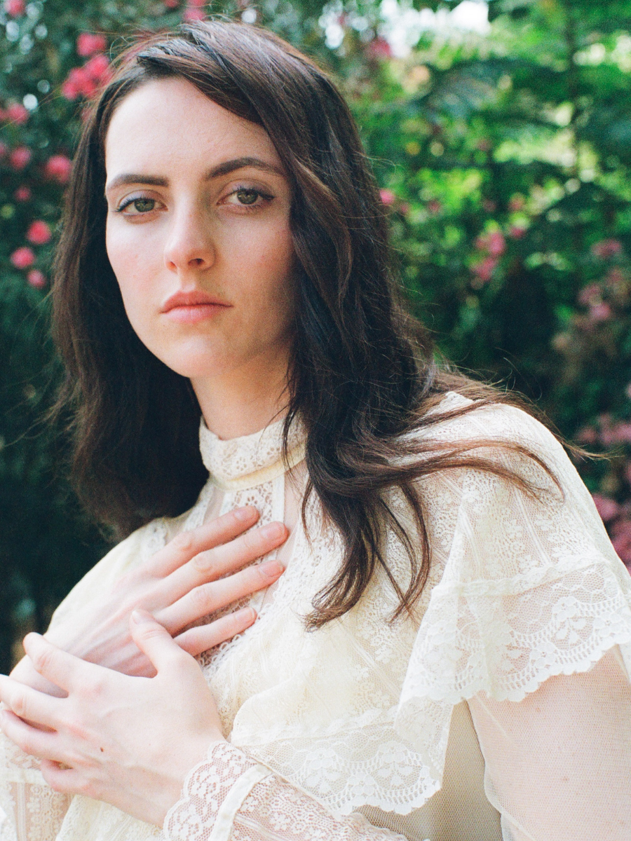 1970s Ivory Gunne Sax Victorian Prairie Wedding Dress