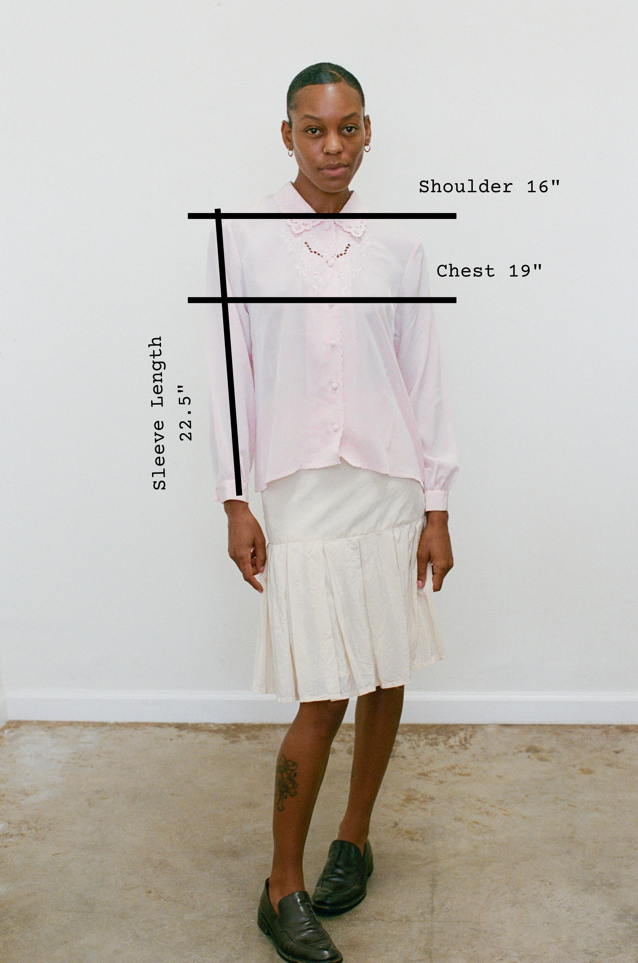 Early 2000s Pink Collared Blouse