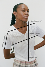 2000s Knit Collared Blouse