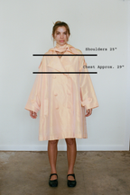Rare Metallic Peach Trench