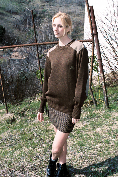1990s Burberrys Knit Wool Sweater