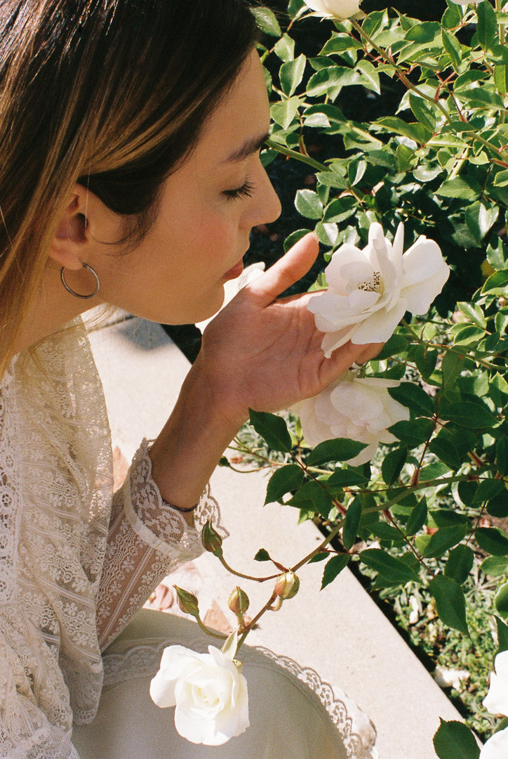 1970s Ivory Gunne Sax Victorian Prairie Wedding Dress