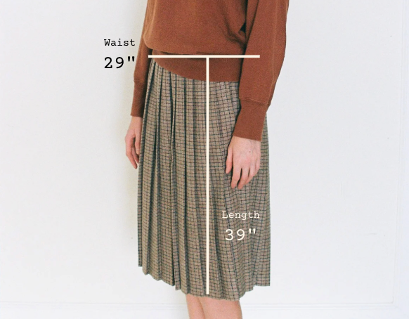 Est. 1960s Handmade Wool Maxi Skirt