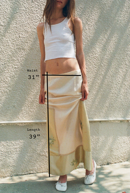 Est. 1940s Handmade Slip Skirt