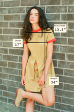 1960s Handmade Mod Dress