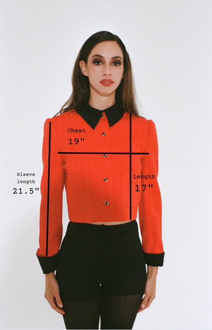 1980s David Hayes Wool Evening Jacket