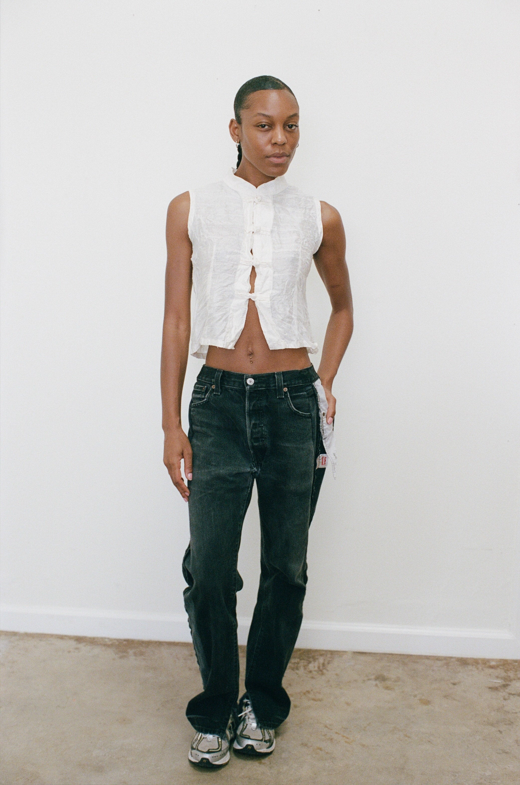 2000s Silk Shrug