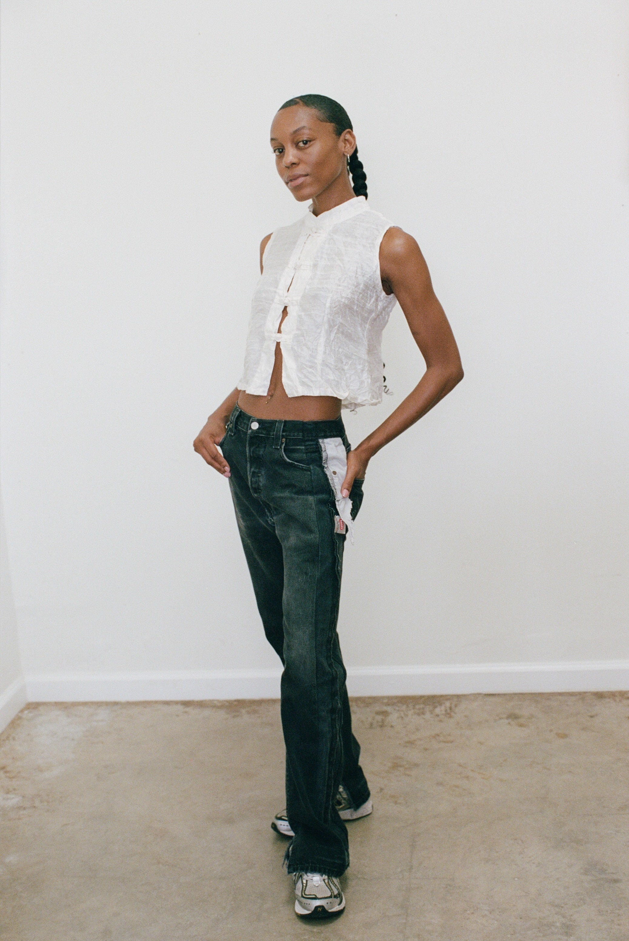 2000s Silk Shrug