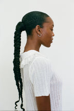 2000s Knit Collared Blouse