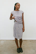 {Est. 1990s} Valentino Blouse and Skirt Set