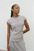 {Est. 1990s} Valentino Blouse and Skirt Set