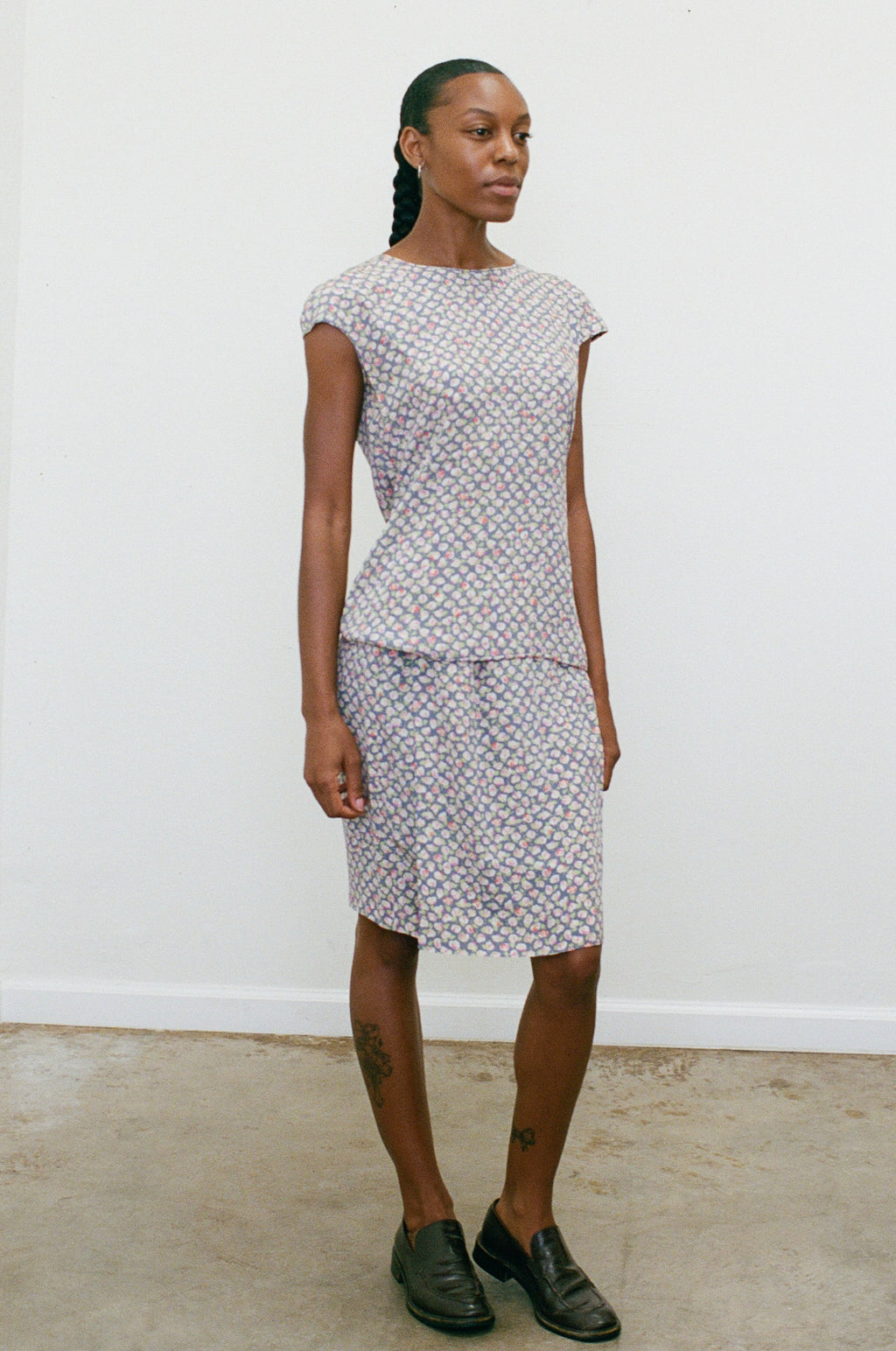 {Est. 1990s} Valentino Blouse and Skirt Set