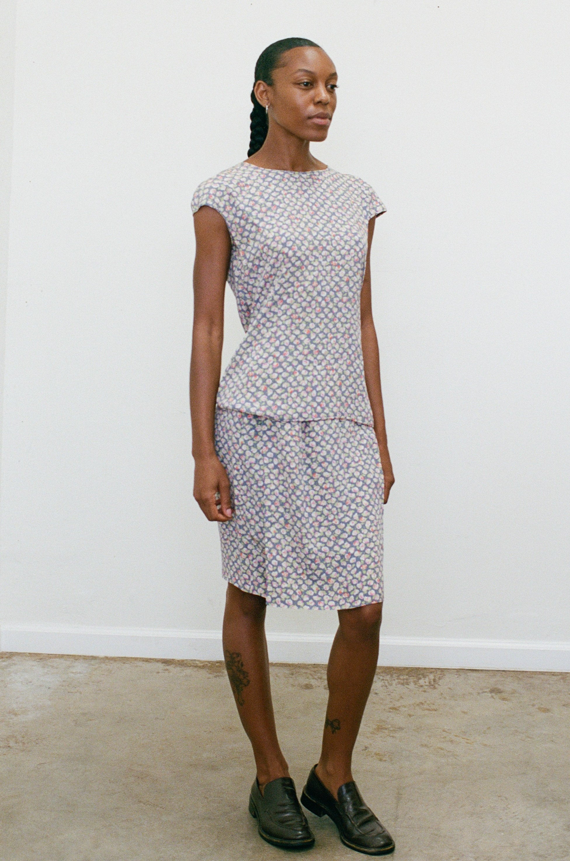 {Est. 1990s} Valentino Blouse and Skirt Set