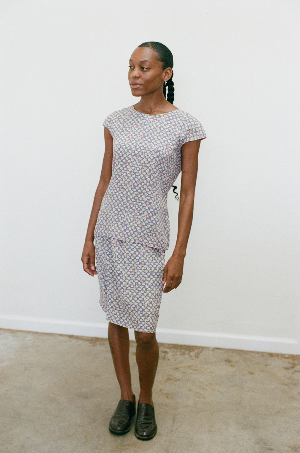 {Est. 1990s} Valentino Blouse and Skirt Set