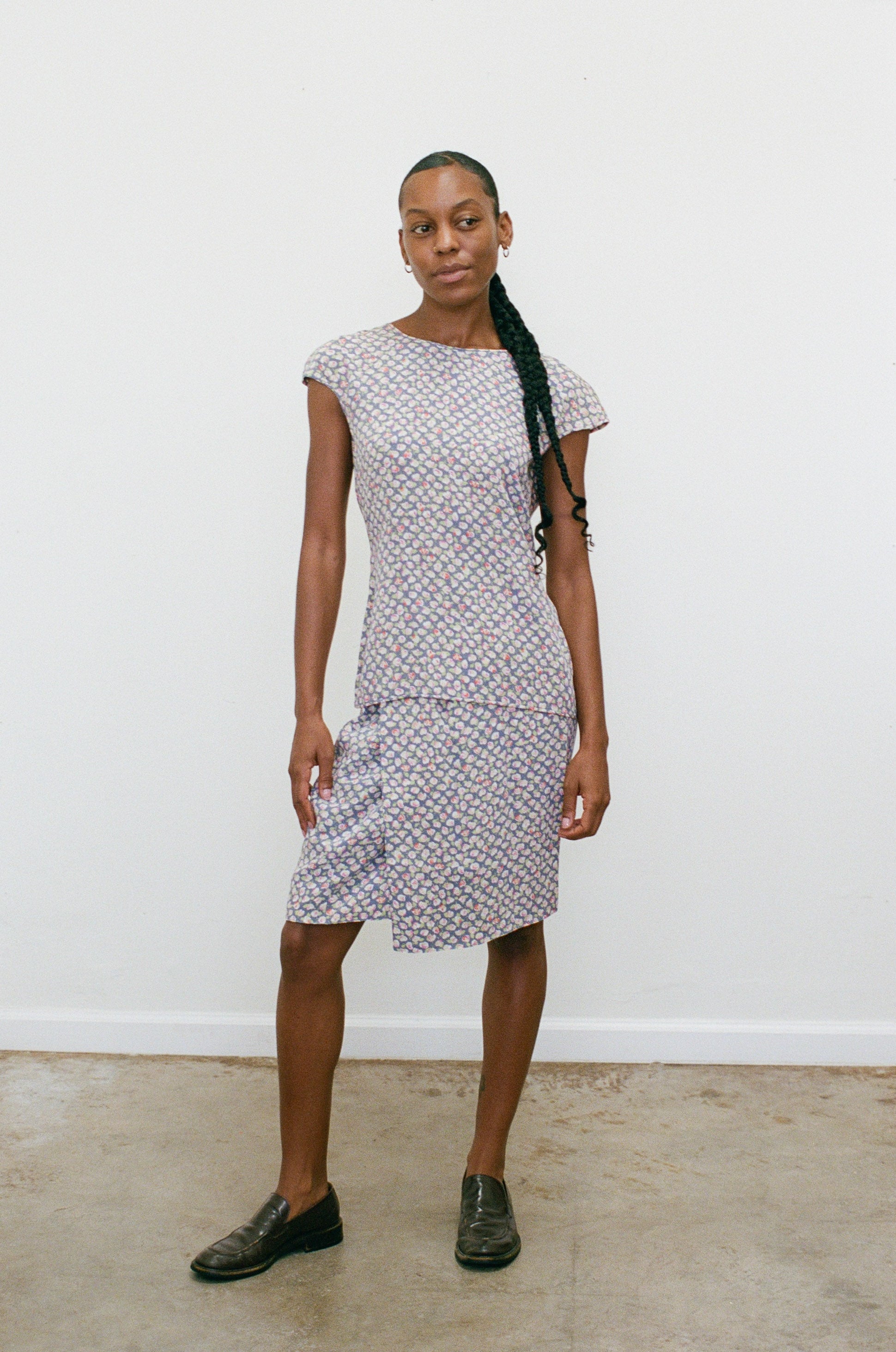 {Est. 1990s} Valentino Blouse and Skirt Set