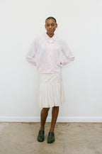 Early 2000s Pink Collared Blouse