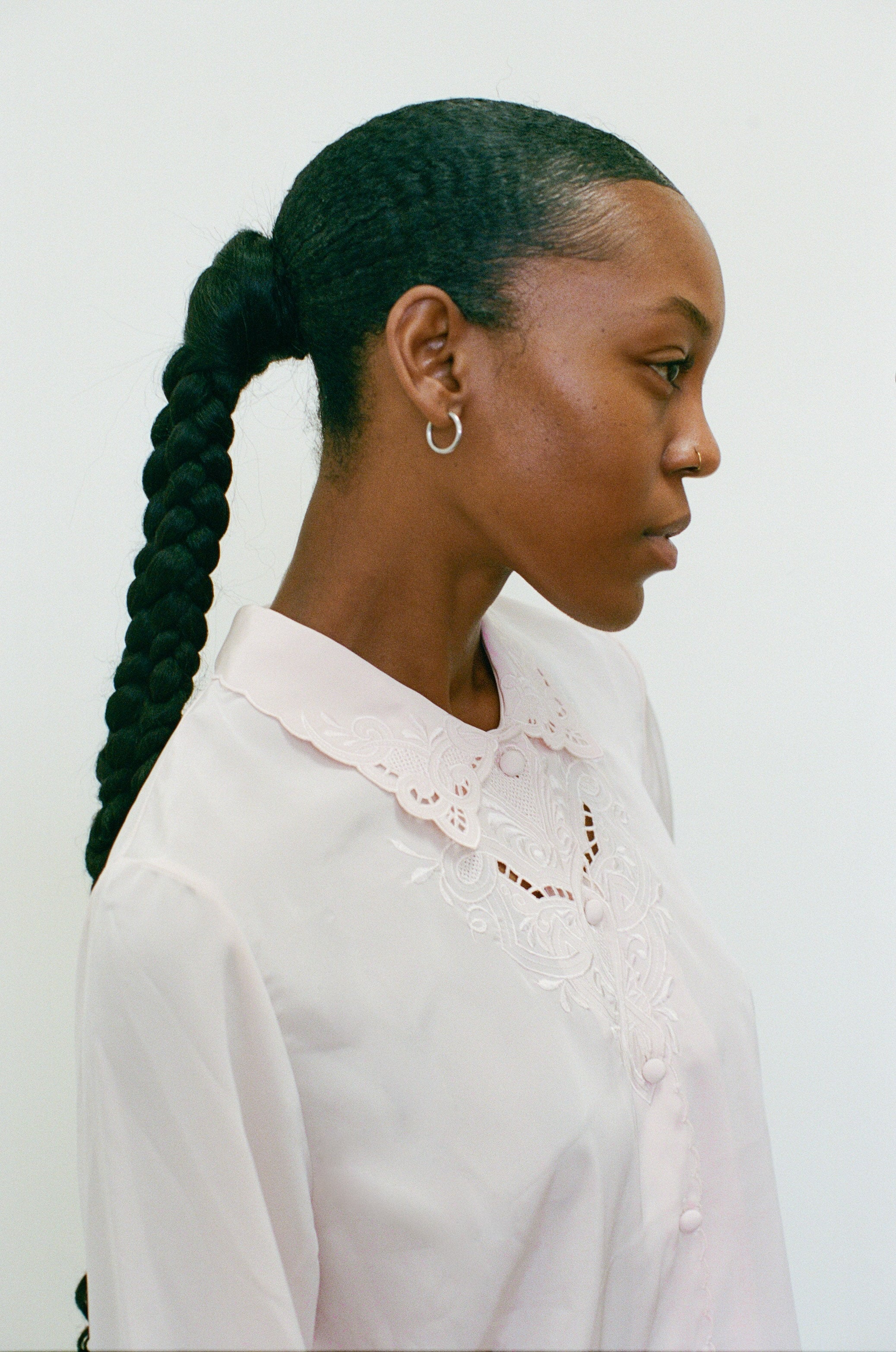 Early 2000s Pink Collared Blouse