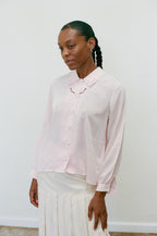 Early 2000s Pink Collared Blouse