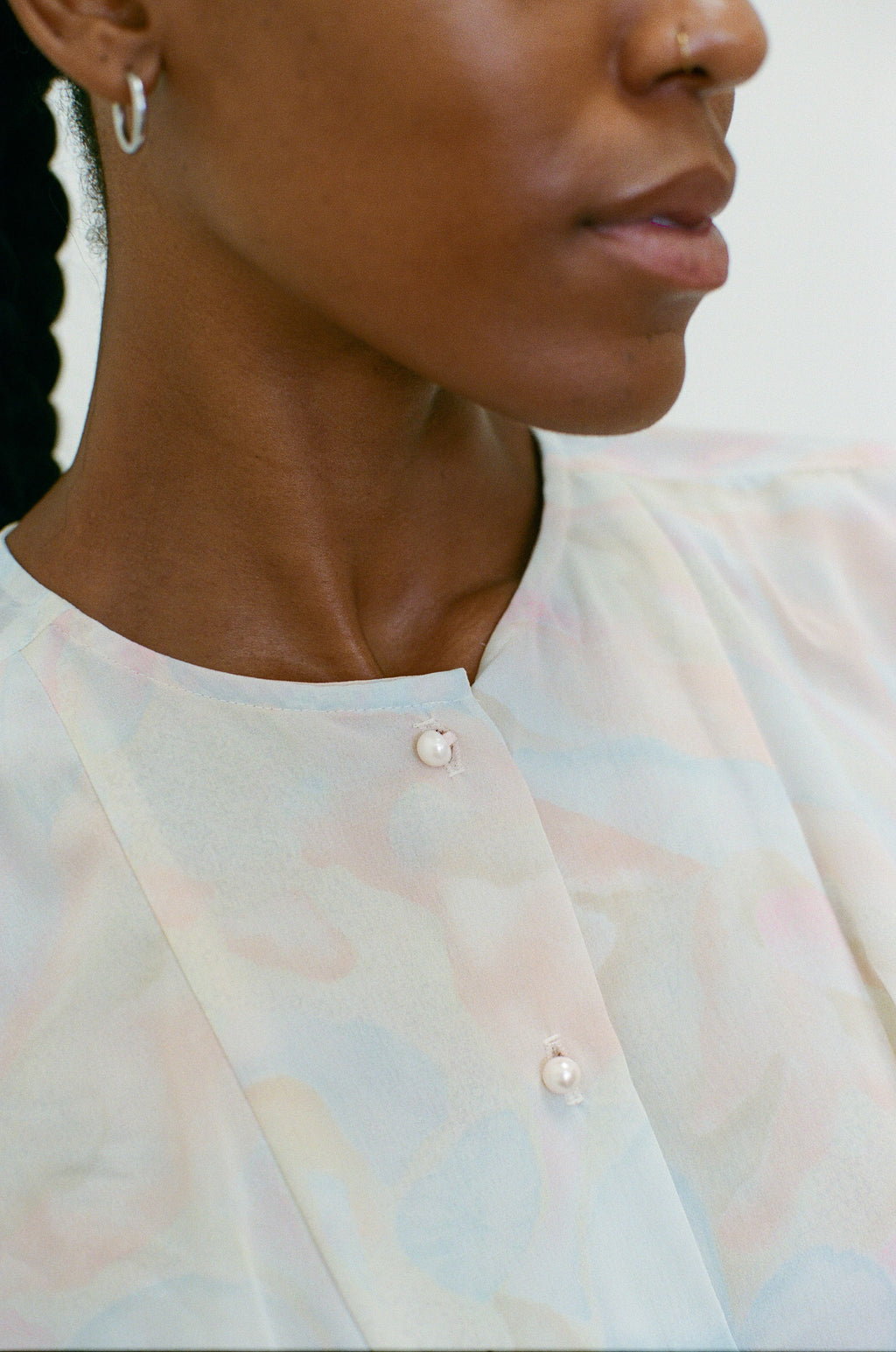 Pastel Watercolor Blouse