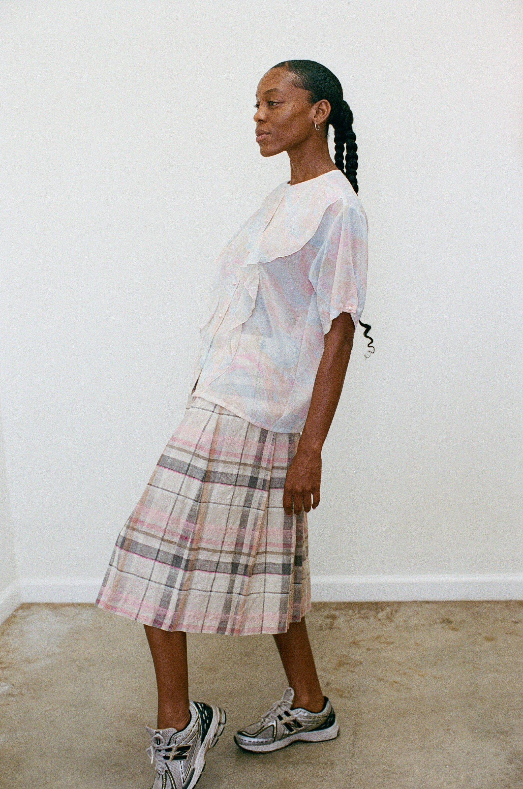 Pastel Watercolor Blouse