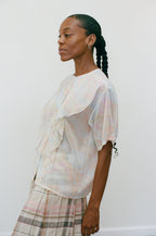 Pastel Watercolor Blouse