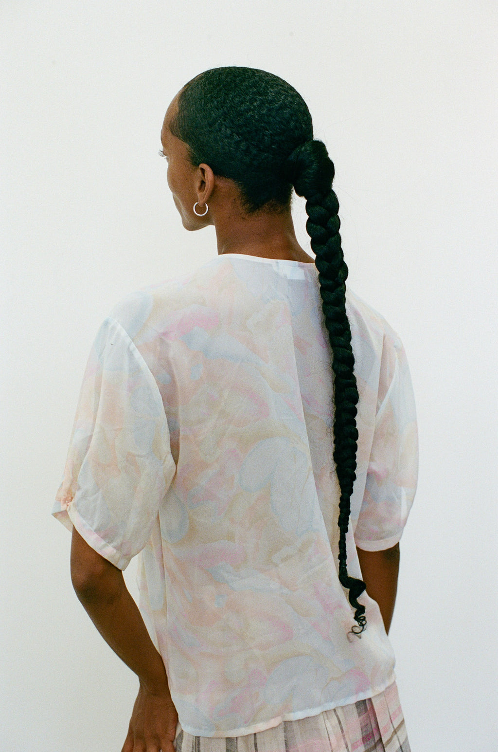 Pastel Watercolor Blouse