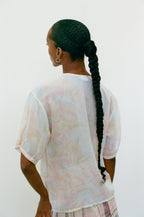 Pastel Watercolor Blouse