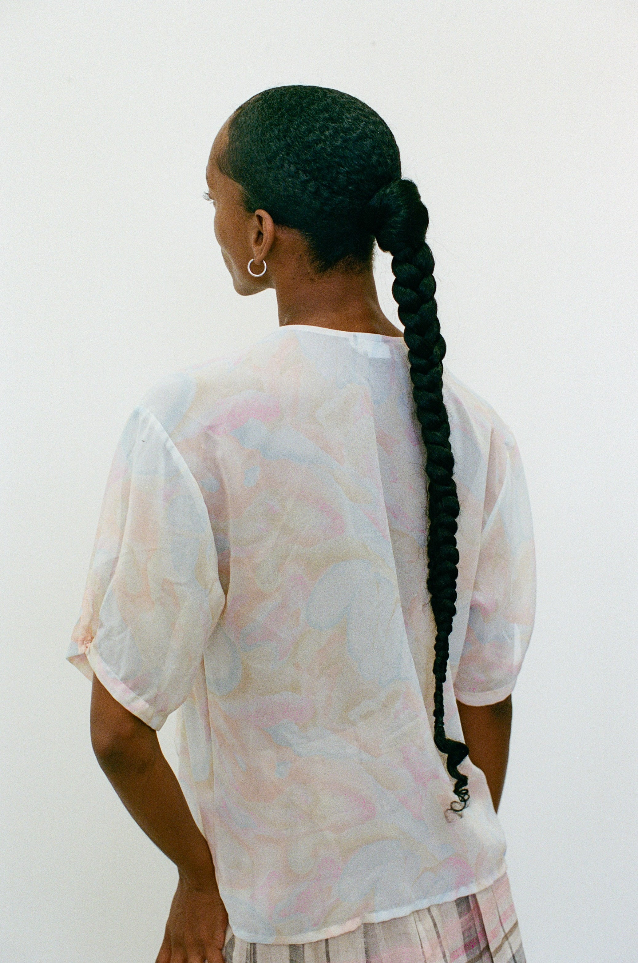 Pastel Watercolor Blouse