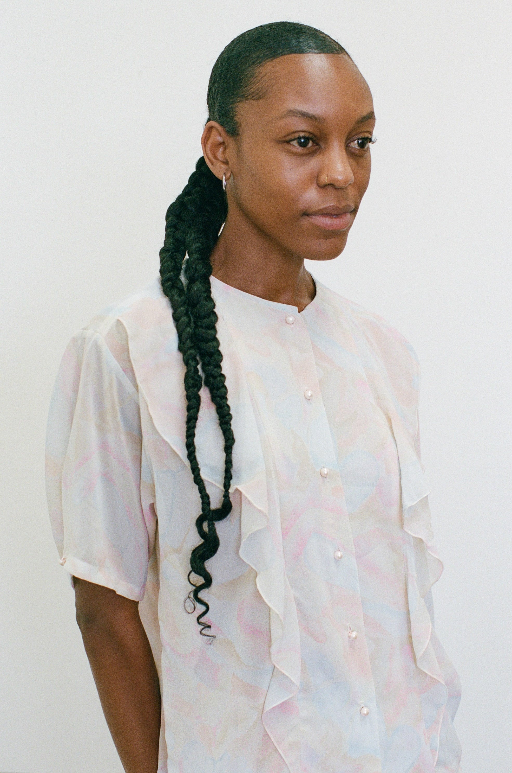 Pastel Watercolor Blouse