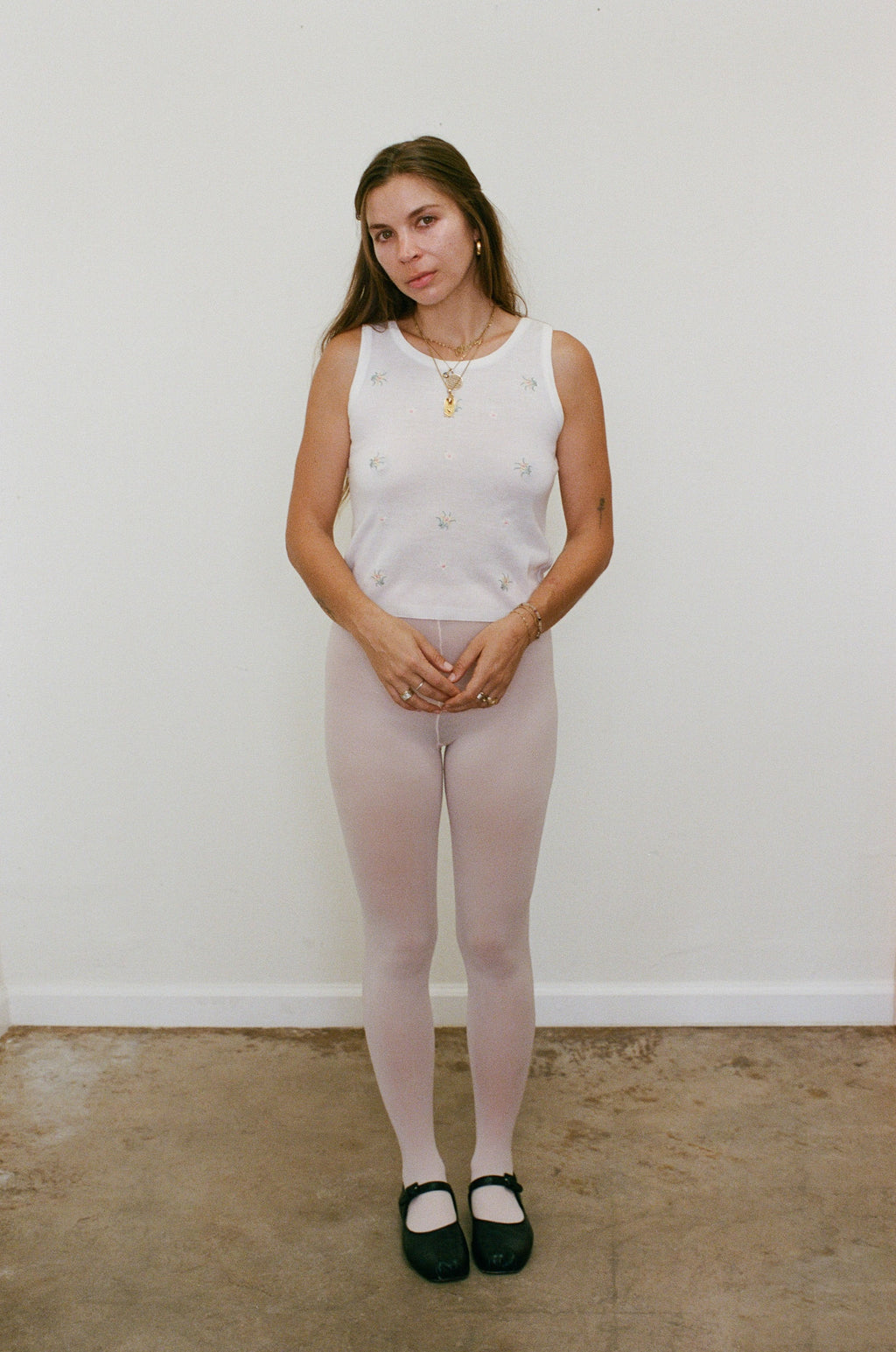 2000s Sleeveless Knit Tank Top