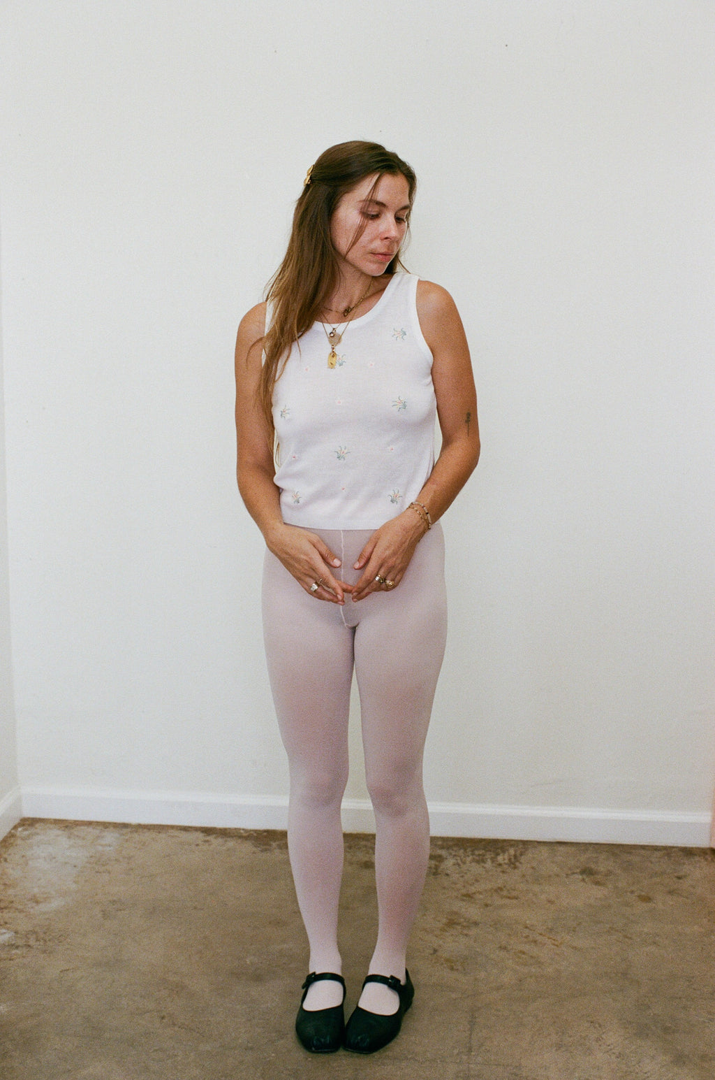 2000s Sleeveless Knit Tank Top