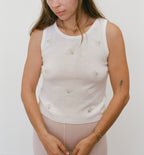 2000s Sleeveless Knit Tank Top