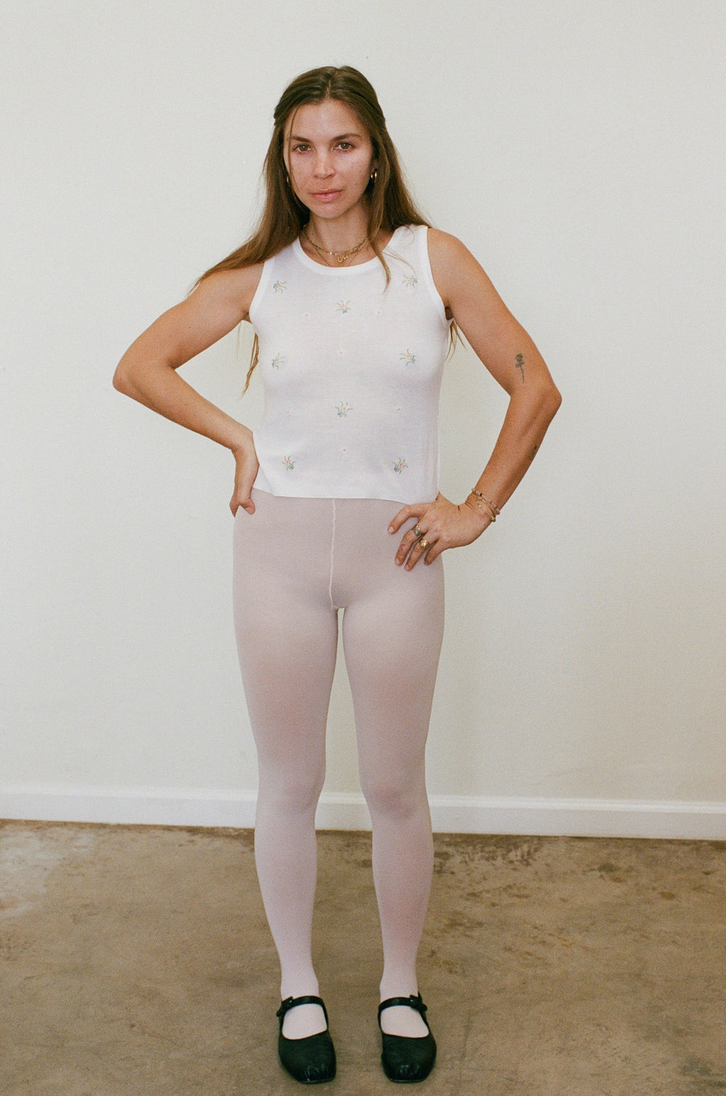 2000s Sleeveless Knit Tank Top
