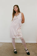 1990s Silk Pale Pink Dress