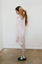 1990s Silk Pale Pink Dress
