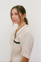 {Est.} 1970s Pierre Cardin Sailor Blouse