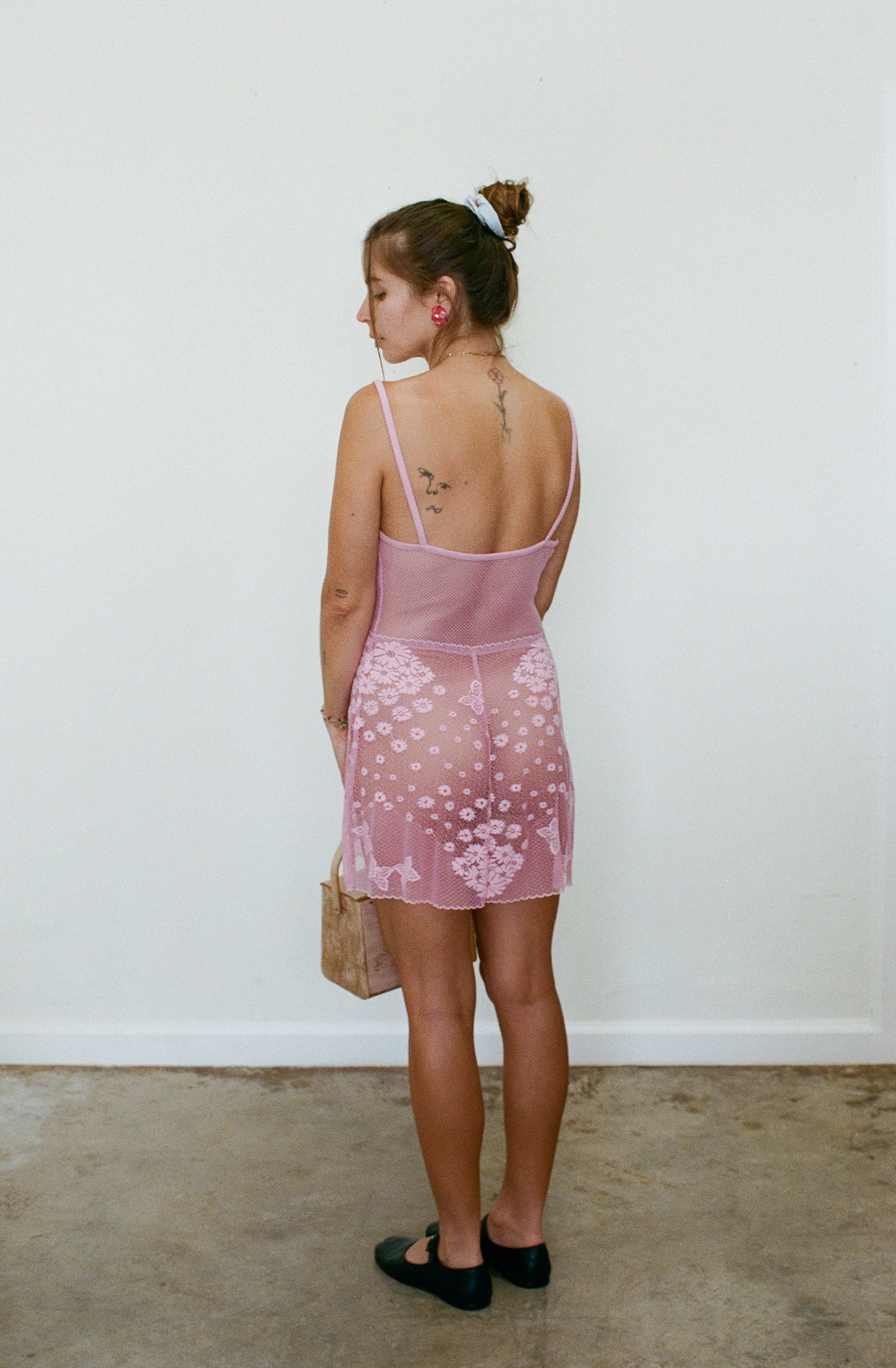 Deadstock Pink Mini Slip Dress
