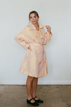 Rare Metallic Peach Trench