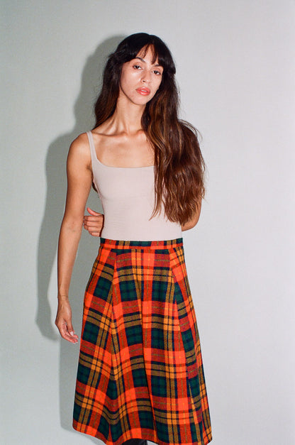Handmade 1990s Midi Skirt