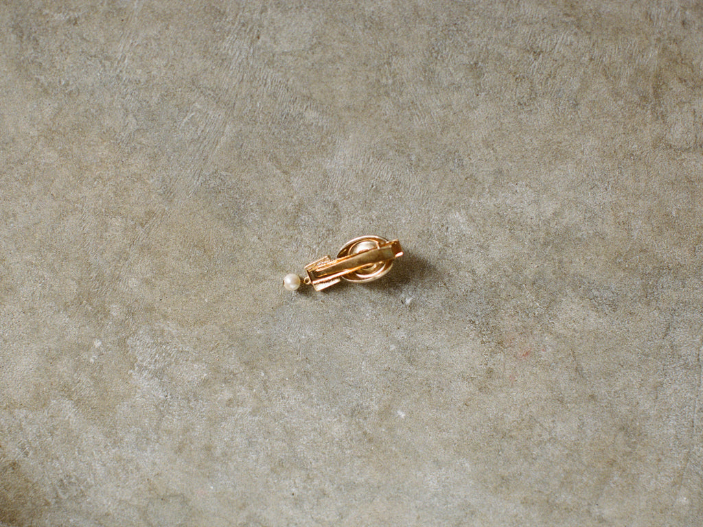 Faux Pearl Barrette